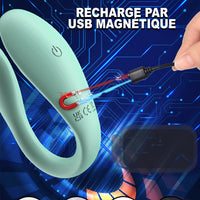 Vibromasseur a Distance Cynané recharge usb