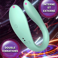 Vibromasseur a Distance Cynané double vibrations
