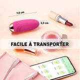 Oeuf Vibrant télécommandé Domitia transportable