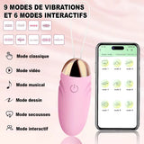 Oeuf Vibrant télécommandé Domitia puissant