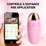 Oeuf Vibrant télécommandé Domitia contrôle à distance