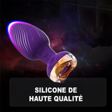 Anal Plug Vibrant Uüstia silicone de qualité