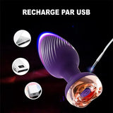 Anal Plug Vibrant Uüstia recharge usb