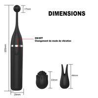 Vibro Clitoridien Alceste dimensions