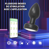 Anal Plug Vibrant Arsinoé application