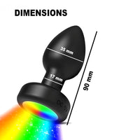 Anal Plug Vibrant Arsinoé dimensions