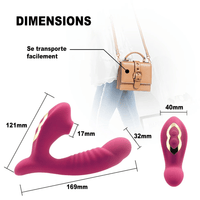 Vibromasseur Pour Femme Benzaiten dimensions