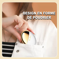 Aspirateur a Clitoris Delphinium design poudrier