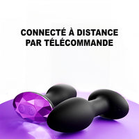 Anal Plug Vibrant Jessonia télécommandé