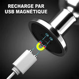 Anal Plug Vibrant Salomé usb magnétique