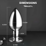Anal Plug Vibrant Salomé taille L