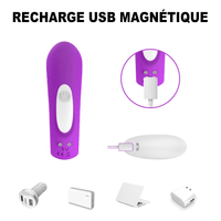 Vibromasseur connecté Enheduanna recharge usb