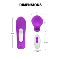 Vibromasseur connecté Enheduanna dimensions