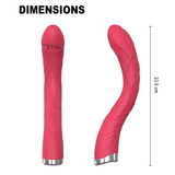 Gode Vibromasseur Freyja dimensions