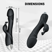 Vibromasseur Rabbit Friggja dimensions