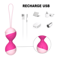 Boule de Geisha Vibrante Rosalind charge USB