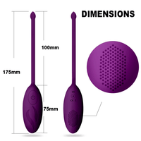 Vibromasseur a Distance Agrippine dimensions