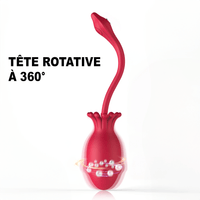 Vibromasseur a Distance Artémise tête rotative