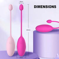 Vibromasseur connecté Boadicée dimensions