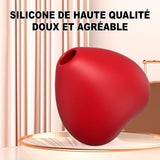 Aspirateur a Clitoris Cœur de Marie silicone de haute qualité