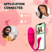 Vibromasseur Telephone Galla application connectée