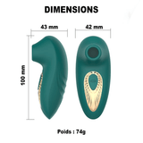 Aspirateur Clitoridien Gloriosa dimensions