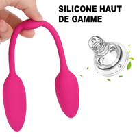 Vibromasseur a Distance Hypatia silicone haut de gamme