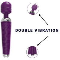 Wand sextoy La Duchesse double vibration