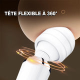 Wand Sextoy La Directrice tête flexible