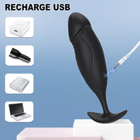 Anal Plug Vibrant Lamia recharge usb