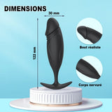 Anal Plug Vibrant Lamia dimensions