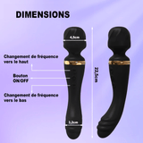 Wand Sextoy La Régente dimensions