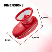 Stimulateur de Clitoris Leontion dimensions