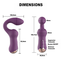 Vibromasseur Pour Femme Léto dimensions