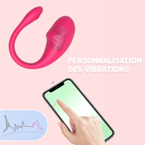 Vibromasseur a Distance Livia personnalisation