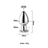 Anal Plug Vibrant Naama taille l