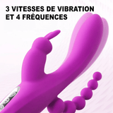 Rabbit Sextoy Nerthus vitesses et fréquences