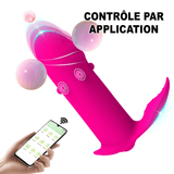 Vibromasseur Culotte Pénélope application