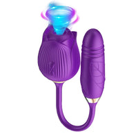 Aspirateur a Clitoris Rosa Gallica violet