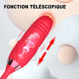 Aspirateur a Clitoris Rosa Gallica téléscopique