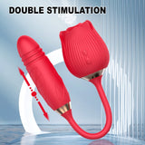 Aspirateur a Clitoris Rosa Gallica double stimulation