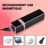 Vibromasseur Rouge a Levre Serena chargement usb