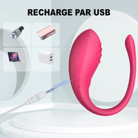 Vibromasseur Telephone Ulpia recharge usb