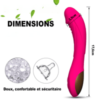 Gode Vibromasseur Voluptas dimensions