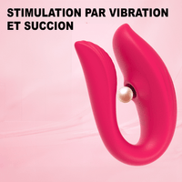 Vibromasseur a Distance Zénobie vibration succion